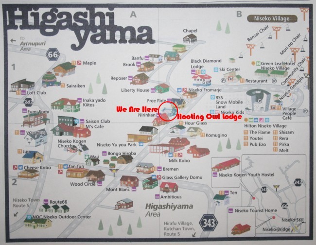 Niseko Village Map